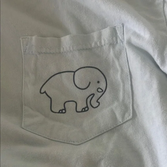 Ivory Ella Light Blue Long Sleeve Tee - Picture 2 of 4